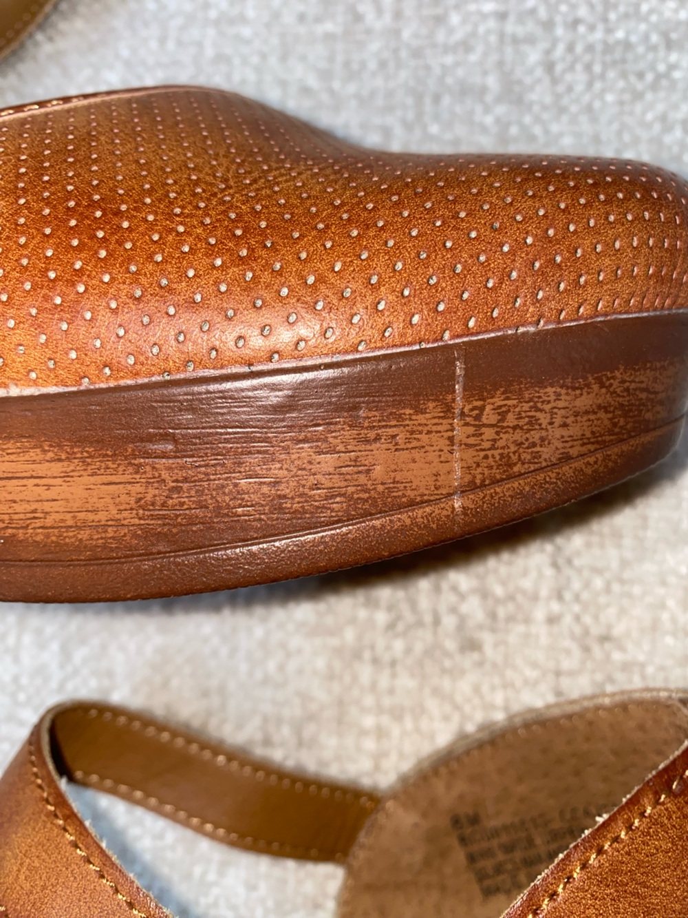 b.o.c. by Born Women's Gia Mary Jane Platform Clogs – Tan Brown Size 8 - Picture 4 of 12